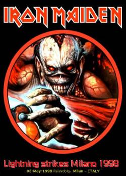 Iron Maiden (UK-1) : Lightning Strikes Milano 1998 (DVD)